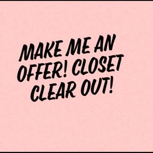 Make me an offer! Shoe clear out